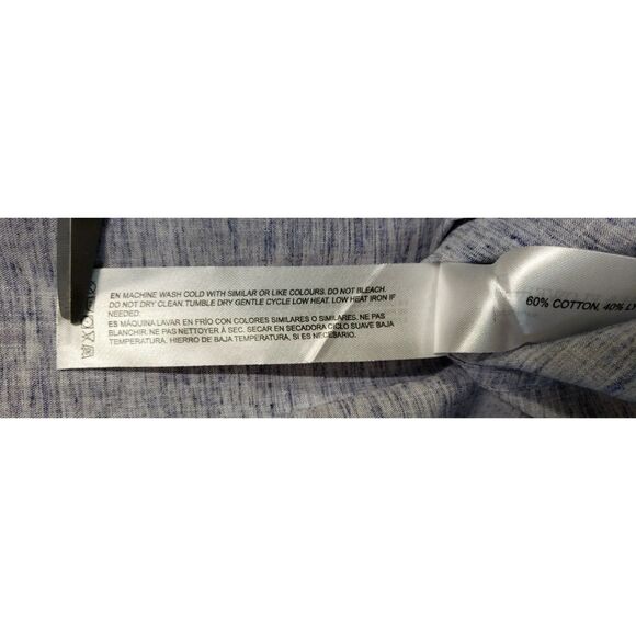 Lot of 2 Denim & Flower Ricky Singh Men’s Shirts Size Large Button-Up L/S - Picture 8 of 16